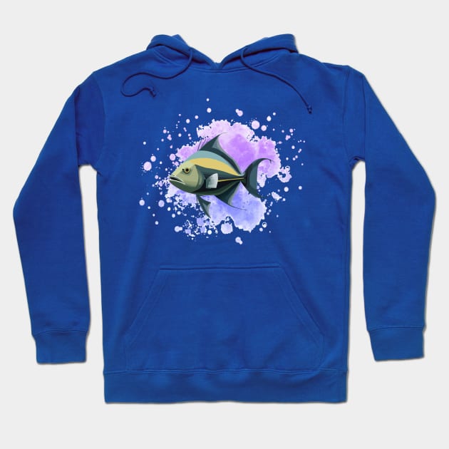 Fish Hoodie by Kalle